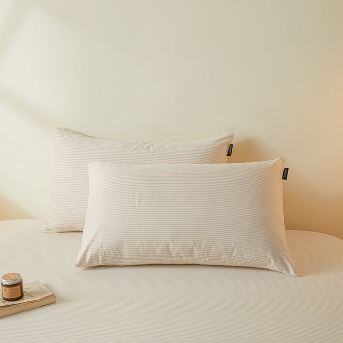 涵宸家纺 2026新款全棉印花单枕套-良品 枕套-半夏-其