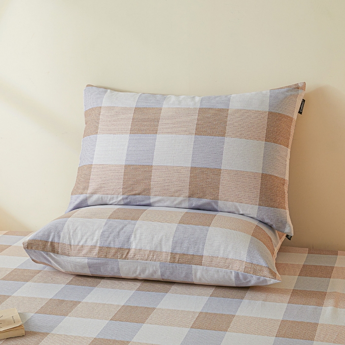 91家纺网 家纺一手货源 找家纺 涵宸家纺 2026新款全棉印花单枕套-良品 枕套-格律-兰