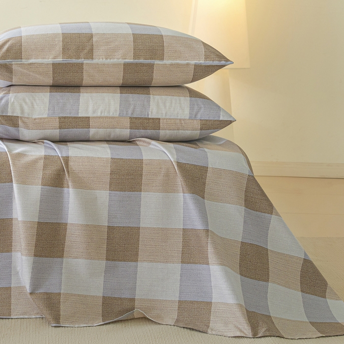 91家纺网 家纺一手货源 找家纺 涵宸家纺 2026新款全棉印花单枕套-良品 枕套-格律-兰