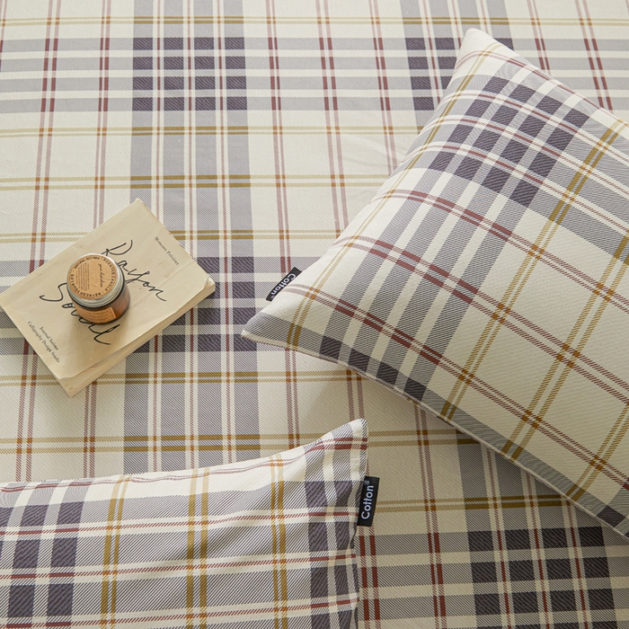 91家纺网 家纺一手货源 找家纺 涵宸家纺 2026新款全棉印花单枕套-良品 枕套-琥珀