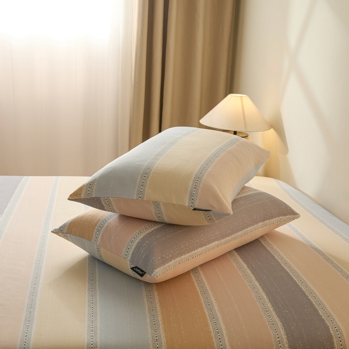 91家纺网 家纺一手货源 找家纺 涵宸家纺 2026新款全棉印花单枕套-良品 枕套-卡曼