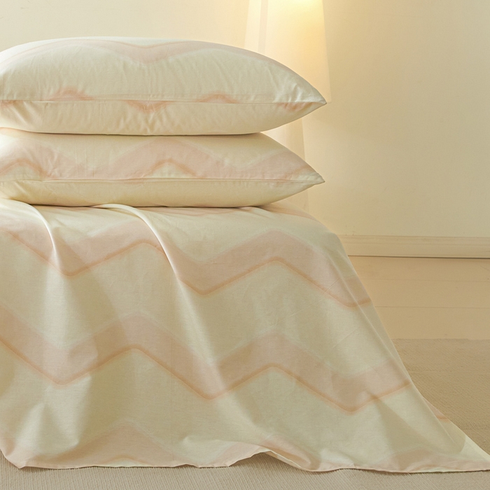 91家纺网 家纺一手货源 找家纺 涵宸家纺 2026新款全棉印花单枕套-良品 枕套-摩卡