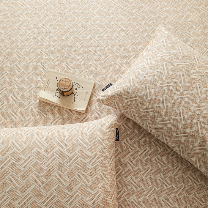 91家纺网 家纺一手货源 找家纺 涵宸家纺 2026新款全棉印花单枕套-良品 枕套-云沫