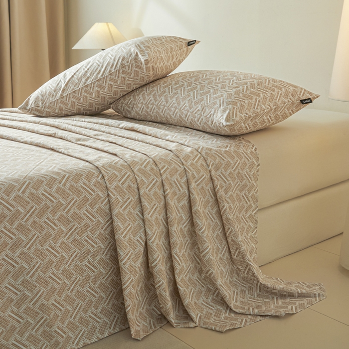 91家纺网 家纺一手货源 找家纺 涵宸家纺 2026新款全棉印花单枕套-良品 枕套-云沫