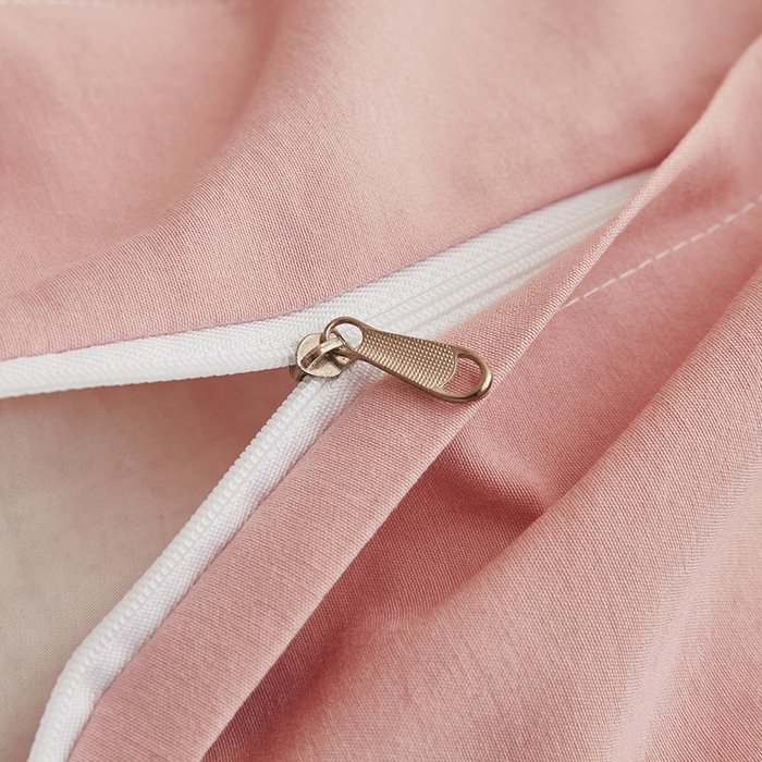 91家纺网 家纺一手货源 找家纺 库里梦家纺 2026新款A类棉麻绣花四件套-都市 都市-粉