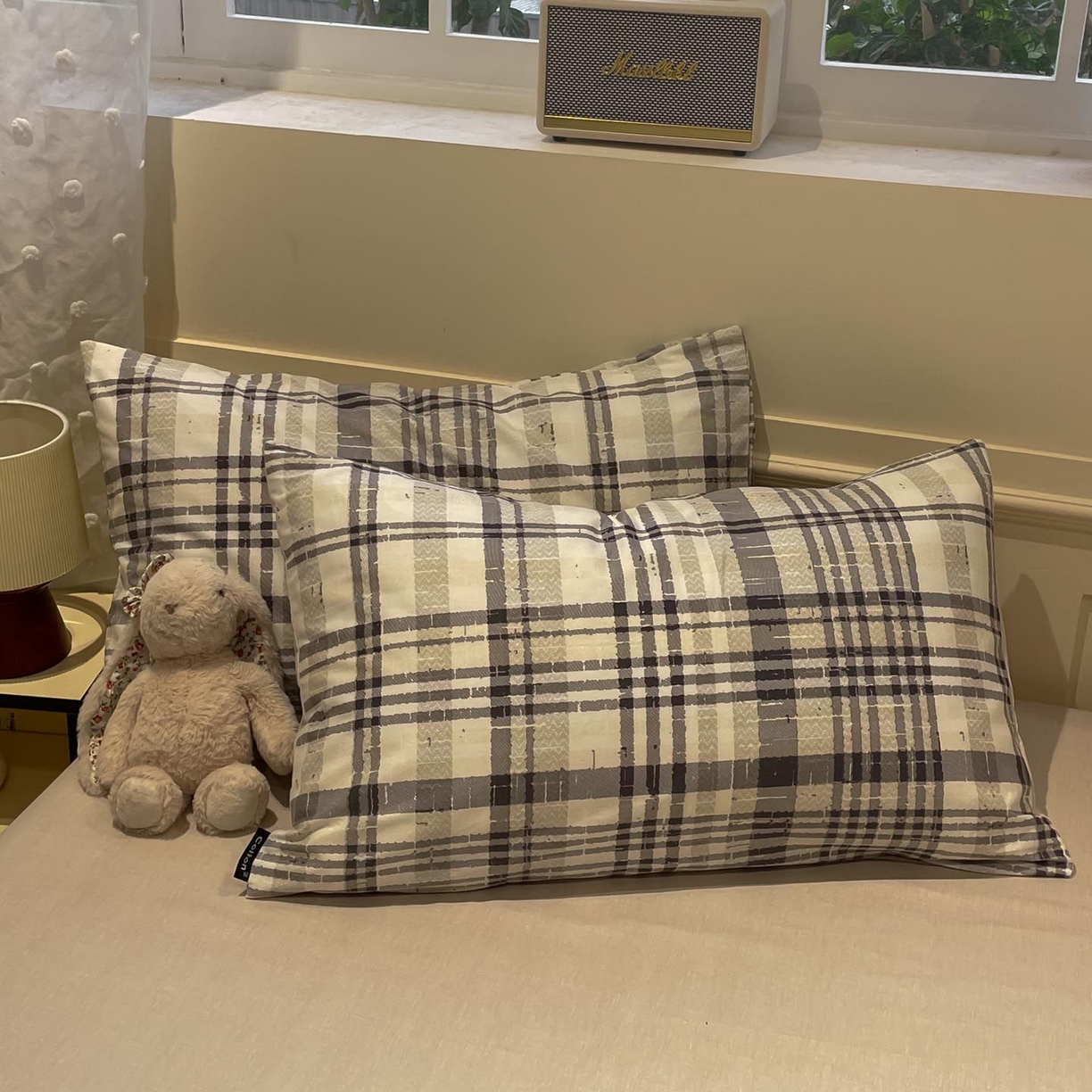 91家纺网 家纺一手货源 找家纺 涵宸家纺 2026新款全棉印花四件套-良品-场景一 郎格