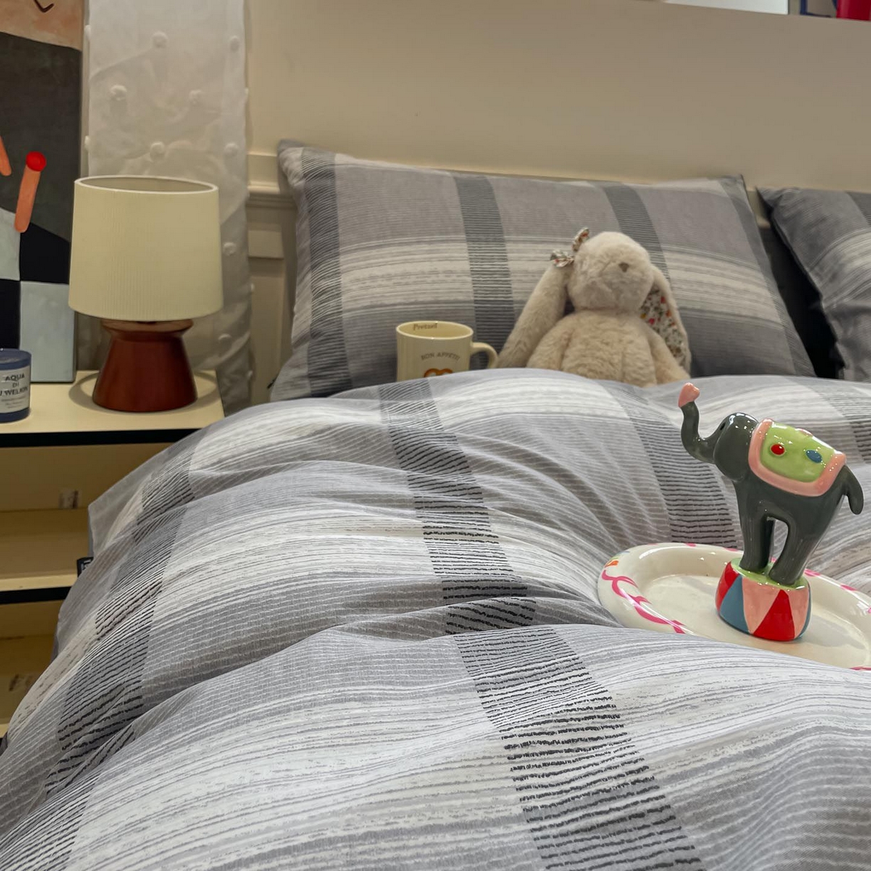 91家纺网 家纺一手货源 找家纺 涵宸家纺 2026新款全棉印花四件套-良品-场景一 洛卡