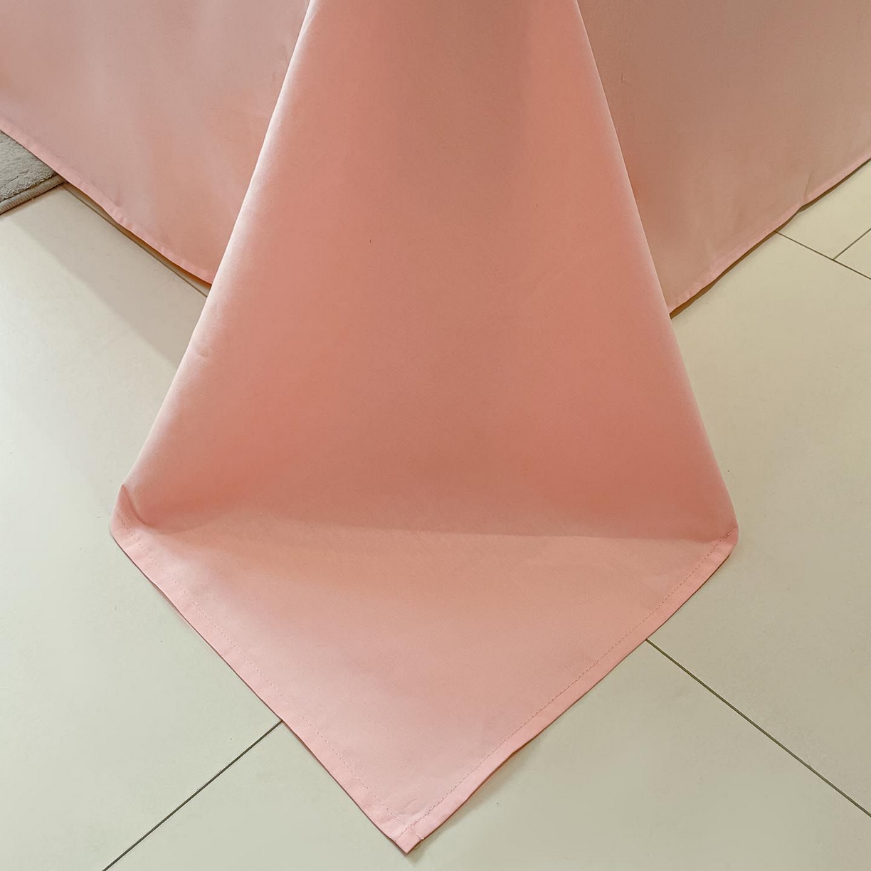 91家纺网 家纺一手货源 找家纺 涵宸家纺 2026新款全棉印花四件套-良品-场景一 莫妮粉