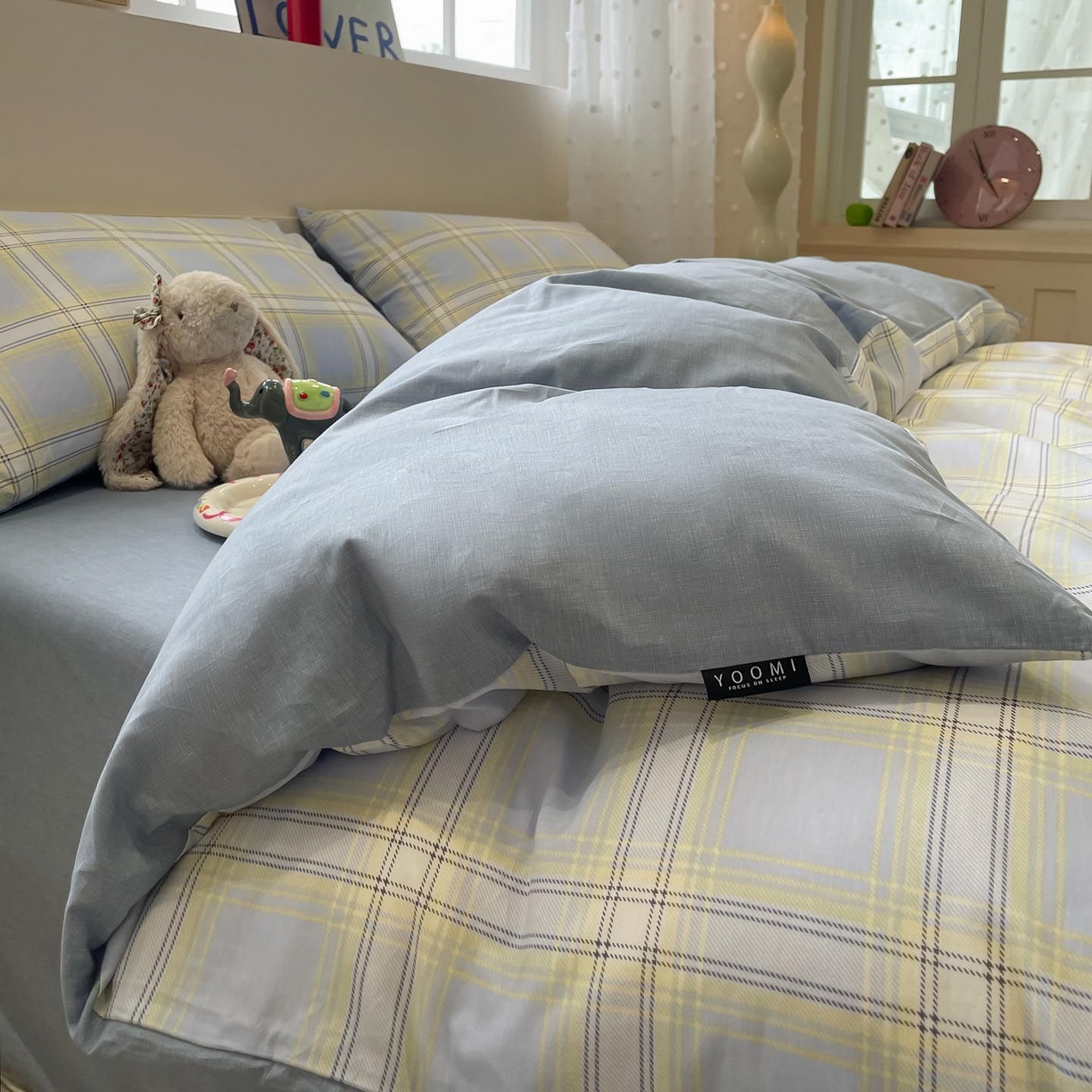 91家纺网 家纺一手货源 找家纺 涵宸家纺 2026新款全棉印花四件套-良品-场景一 莫妮兰