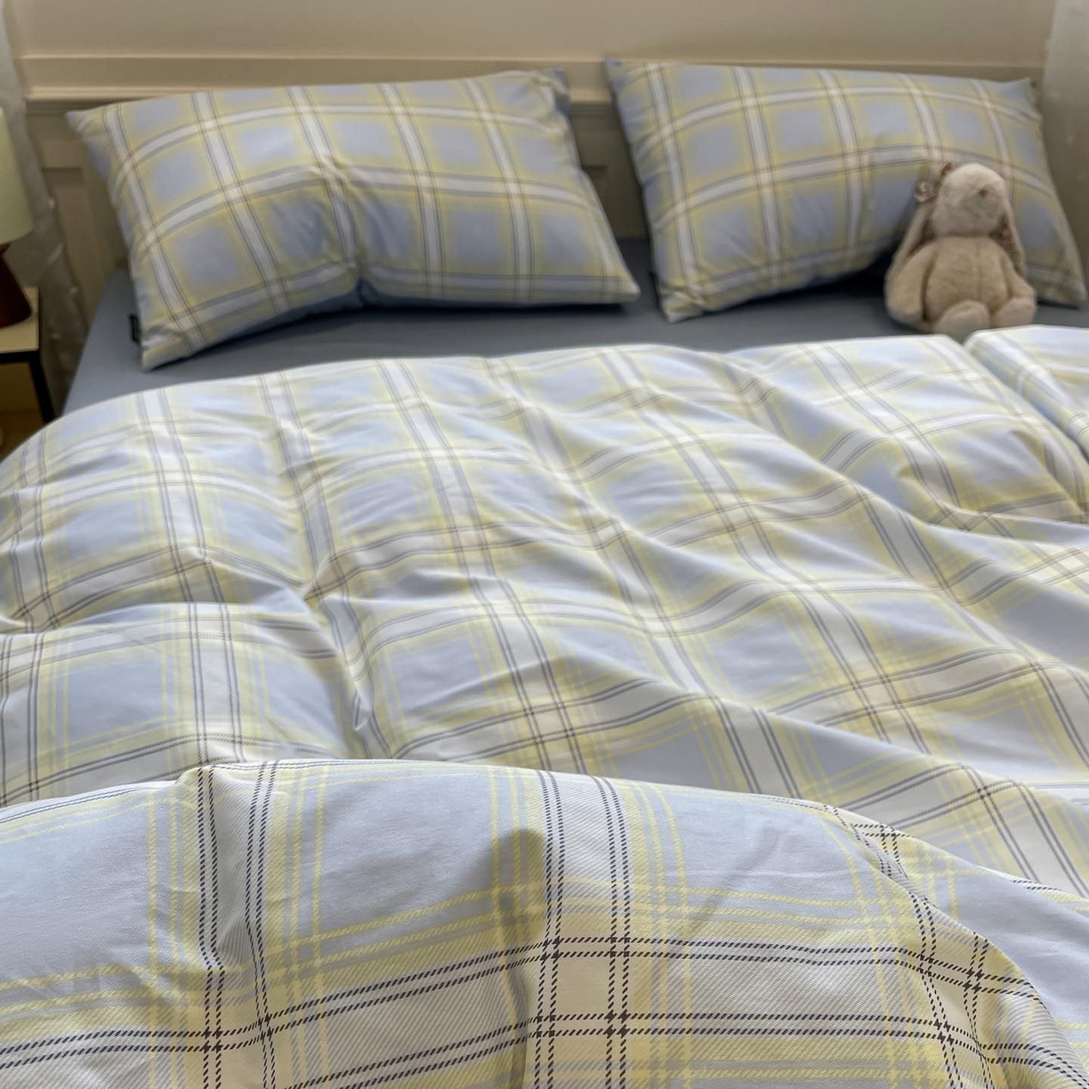 91家纺网 家纺一手货源 找家纺 涵宸家纺 2026新款全棉印花四件套-良品-场景一 莫妮兰