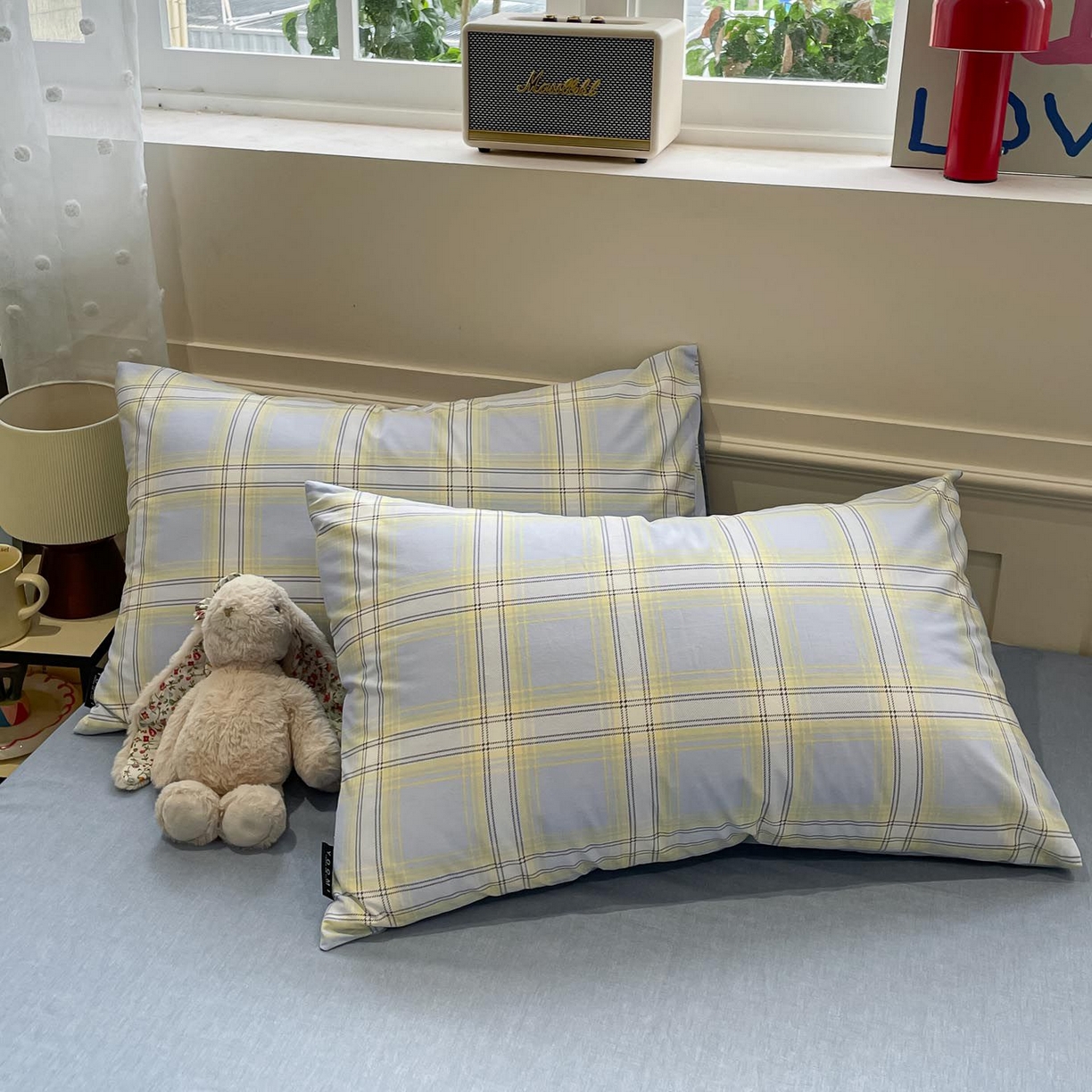 91家纺网 家纺一手货源 找家纺 涵宸家纺 2026新款全棉印花四件套-良品-场景一 莫妮兰