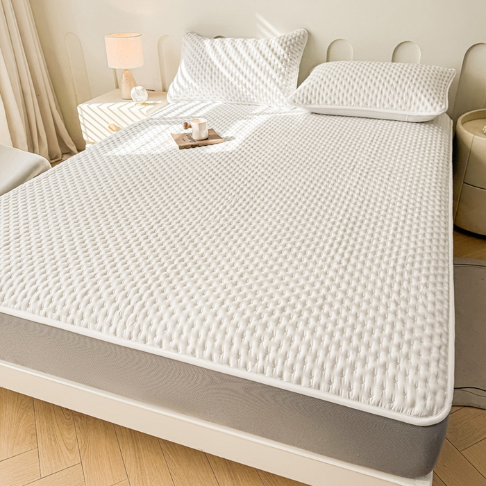 91家纺网 家纺一手货源 找家纺 （总）予梦家纺 2026新款蚕丝夹棉床笠