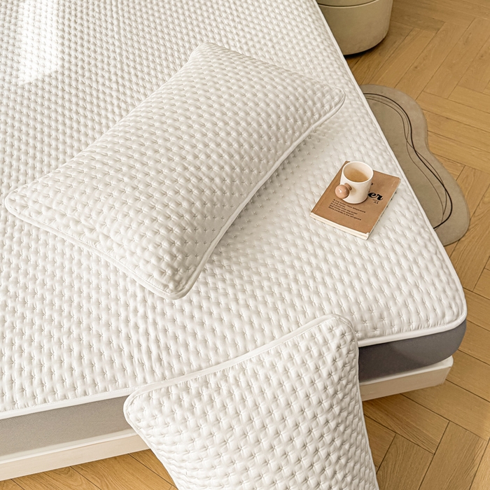 91家纺网 家纺一手货源 找家纺 （总）予梦家纺 2026新款蚕丝夹棉床笠