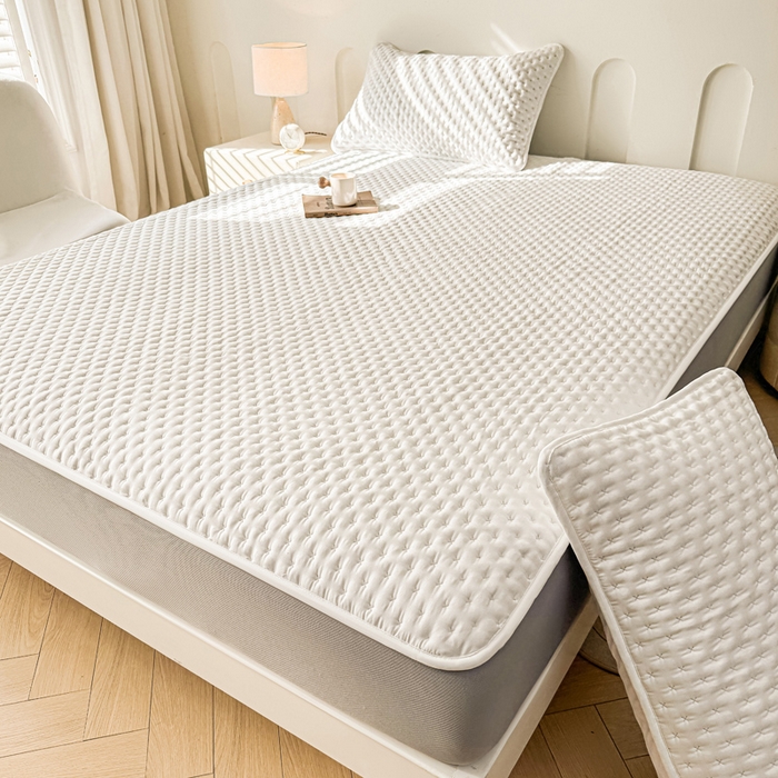 91家纺网 家纺一手货源 找家纺 （总）予梦家纺 2026新款蚕丝夹棉床笠