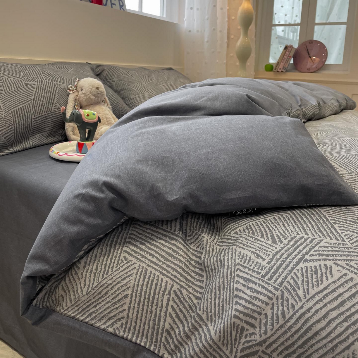 91家纺网 家纺一手货源 找家纺 涵宸家纺 2026新款全棉印花四件套-良品-场景一 山林