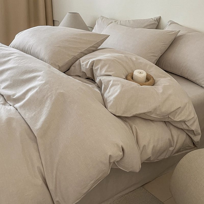 91家纺网 家纺一手货源 找家纺 涵宸家纺 2026新款全棉印花四件套-良品-场景一 云纹-其