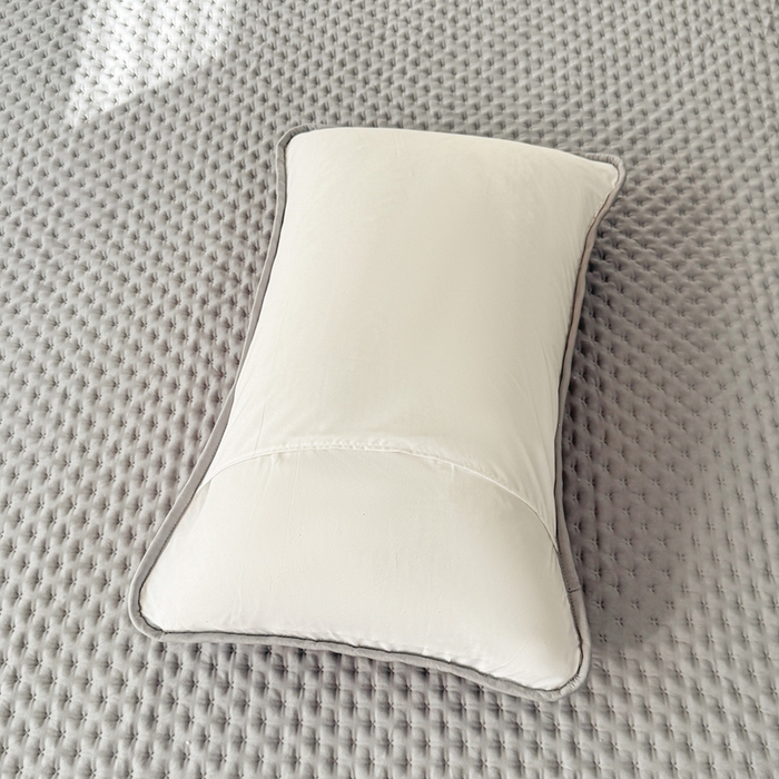 91家纺网 家纺一手货源 找家纺 予梦家纺 2026新款蚕丝夹棉床笠 布兰德-浅灰