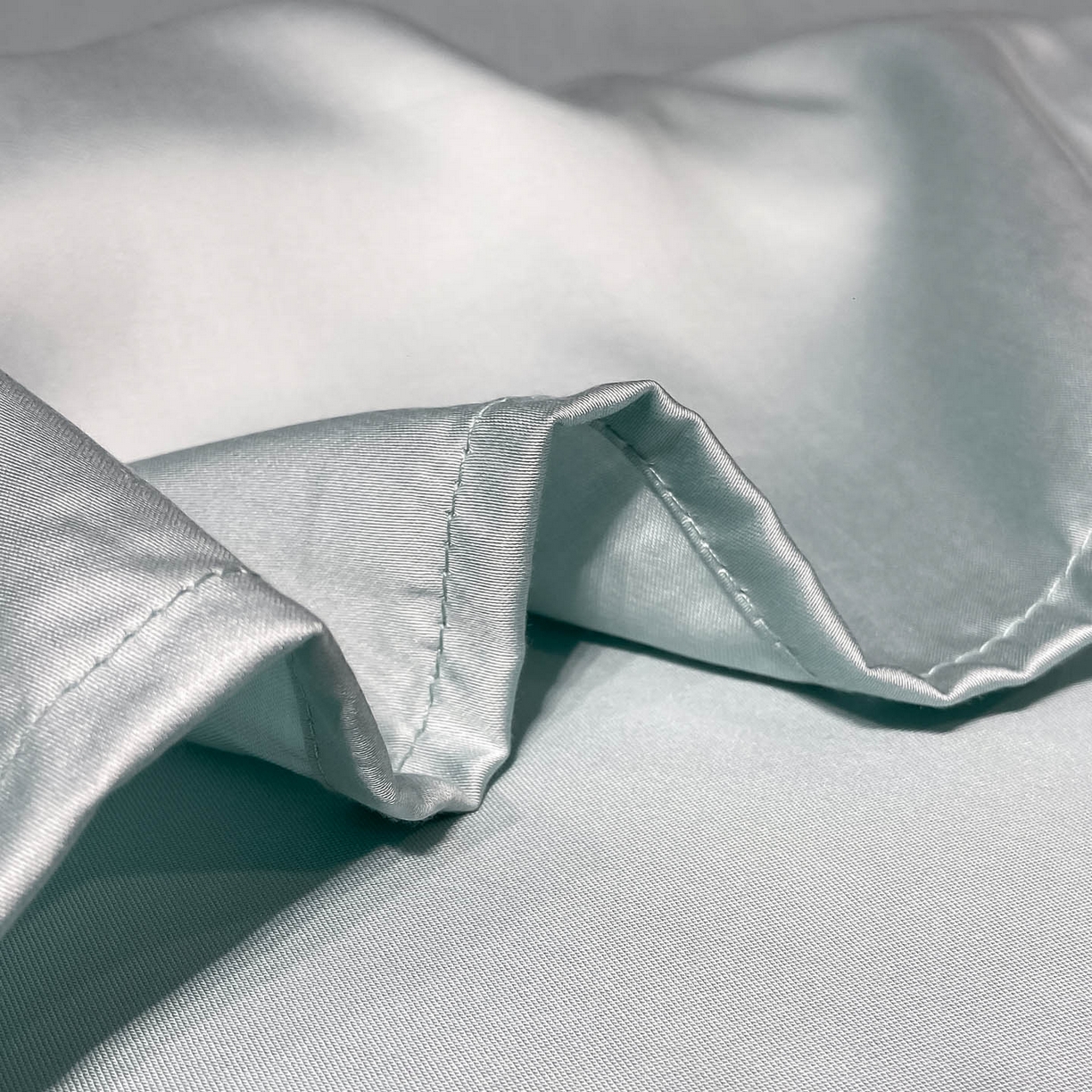 91家纺网 家纺一手货源 找家纺 涵宸家纺 2026新款兰精3M天丝纯色单床单 单床单-碧海绿