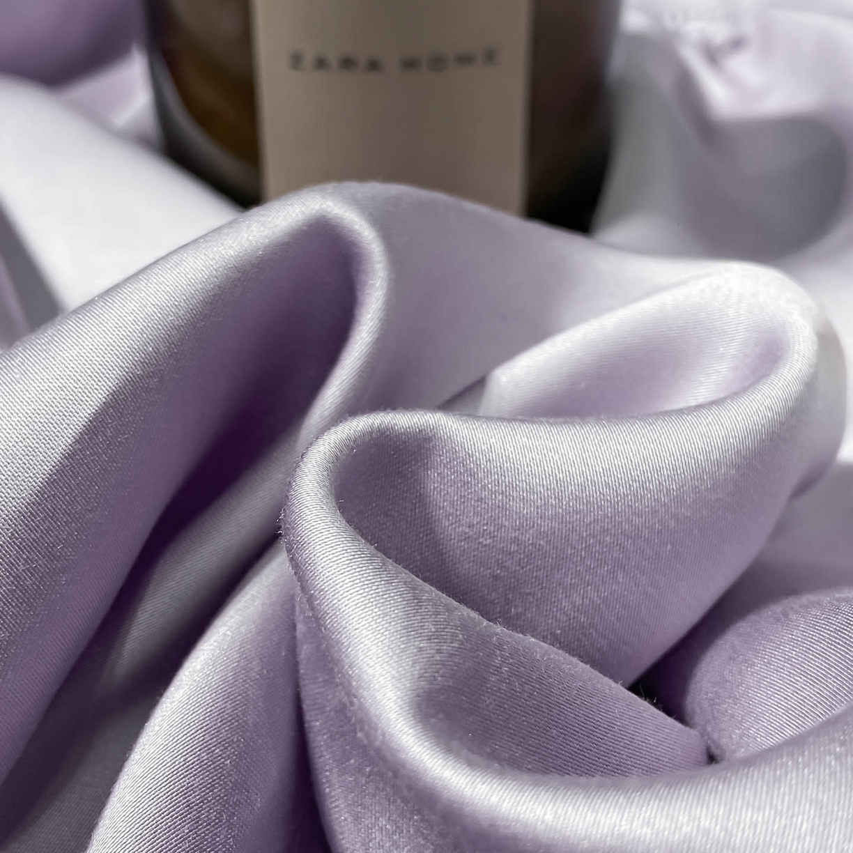 91家纺网 家纺一手货源 找家纺 涵宸家纺 2026新款兰精3M天丝纯色单床笠 单床笠-淡雅紫