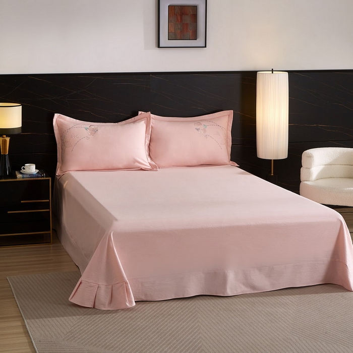 91家纺网 家纺一手货源 找家纺 （总）金纱玉纺家纺 2026新款轻奢工艺绣花四件套（提供买家秀）