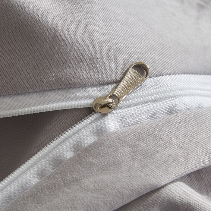 91家纺网 家纺一手货源 找家纺 金纱玉纺家纺 2026新款轻奢工艺绣花四件套（提供买家秀） 繁花似锦-灰