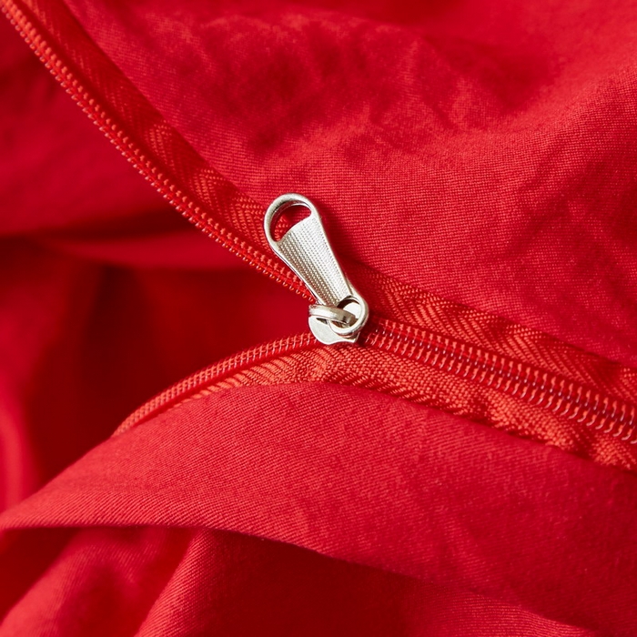 91家纺网 家纺一手货源 找家纺 金纱玉纺家纺 2026新款轻奢工艺绣花四件套（提供买家秀） 绚丽-大红