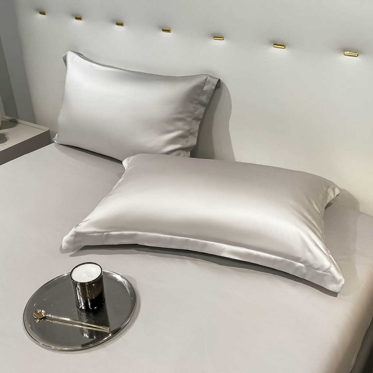 91家纺网 家纺一手货源 找家纺 涵宸家纺 2026新款兰精3M天丝纯色单枕套 单枕套-大地灰