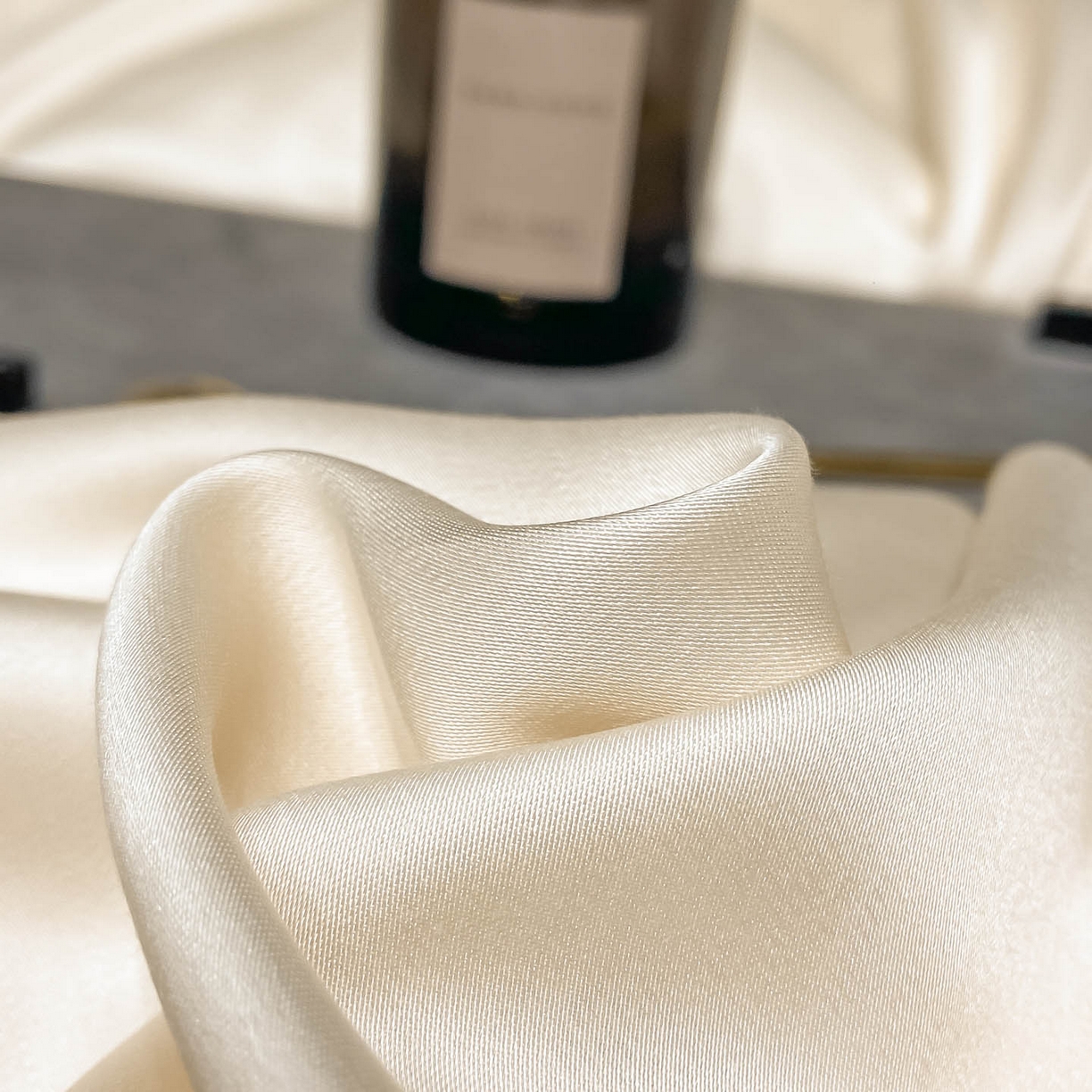 91家纺网 家纺一手货源 找家纺 涵宸家纺 2026新款兰精3M天丝纯色单枕套 单枕套-奶昔