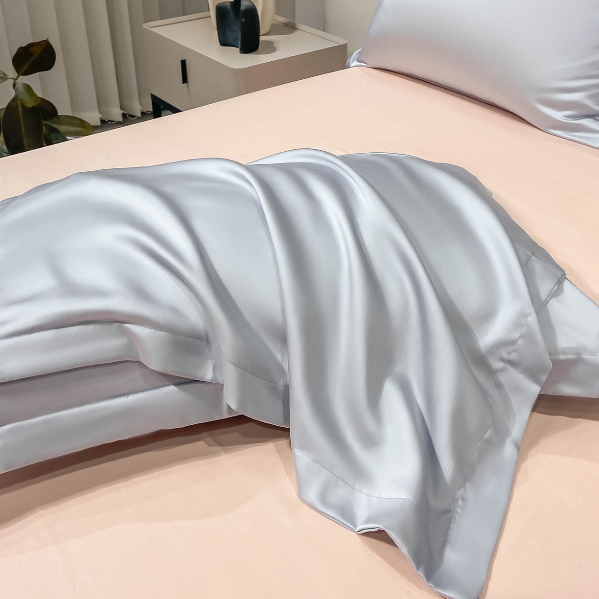 91家纺网 家纺一手货源 找家纺 涵宸家纺 2026新款兰精3M天丝纯色单枕套 单枕套-星辰兰