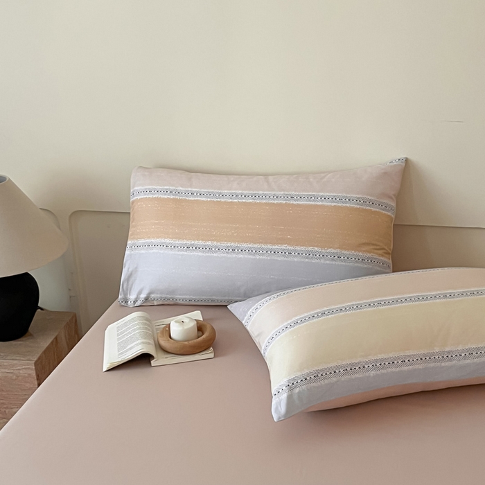 91家纺网 家纺一手货源 找家纺 涵宸家纺 2026新款全棉印花四件套-良品-场景二 卡曼