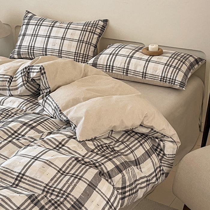 91家纺网 家纺一手货源 找家纺 涵宸家纺 2026新款全棉印花四件套-良品-场景二 郎格