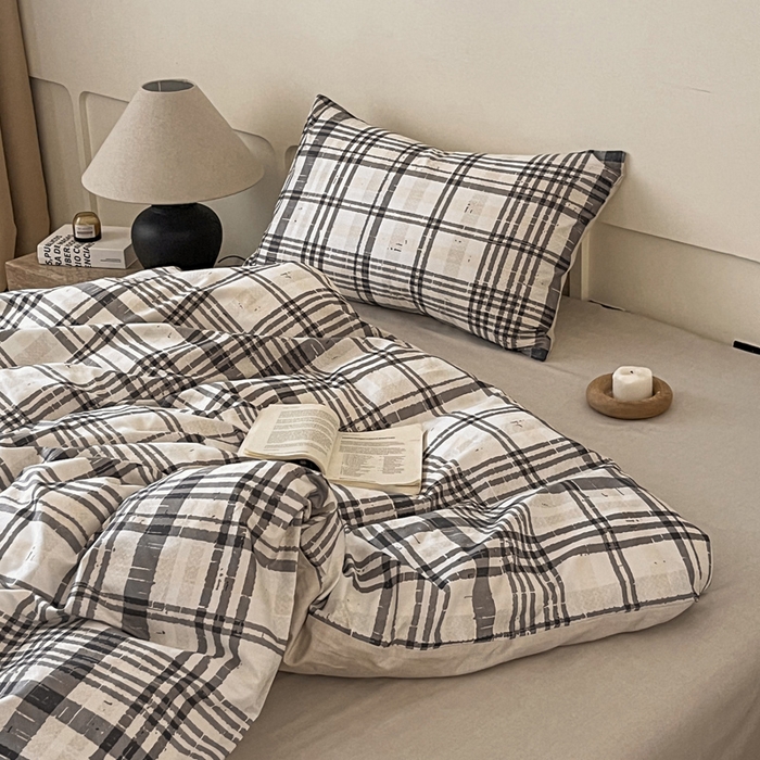 91家纺网 家纺一手货源 找家纺 涵宸家纺 2026新款全棉印花四件套-良品-场景二 郎格