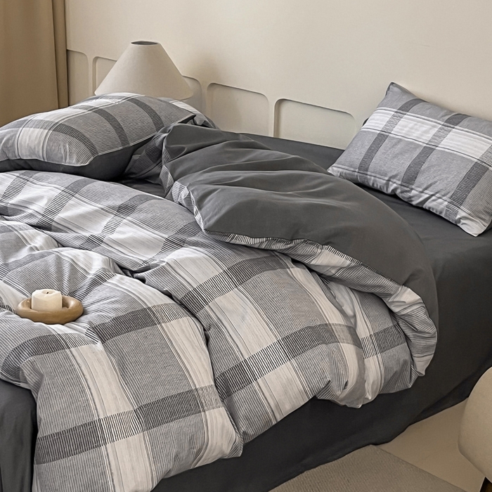 91家纺网 家纺一手货源 找家纺 涵宸家纺 2026新款全棉印花四件套-良品-场景二 洛卡