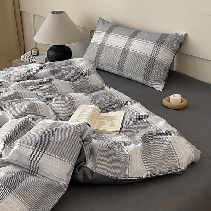 91家纺网 家纺一手货源 找家纺 涵宸家纺 2026新款全棉印花四件套-良品-场景二 洛卡