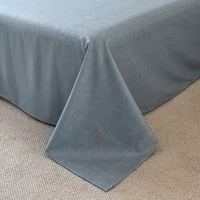 91家纺网 家纺一手货源 找家纺 涵宸家纺 2026新款全棉印花四件套-良品-场景二 麦田-兰