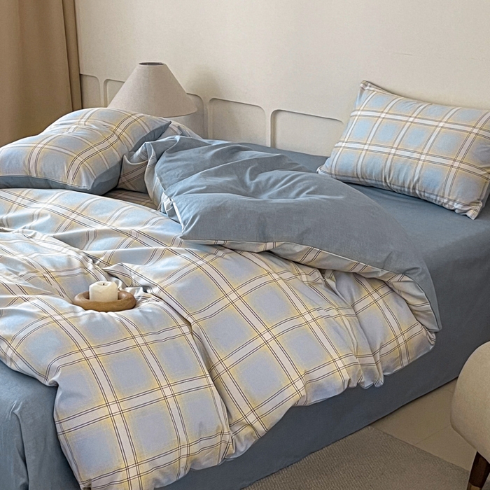 91家纺网 家纺一手货源 找家纺 涵宸家纺 2026新款全棉印花四件套-良品-场景二 莫妮兰