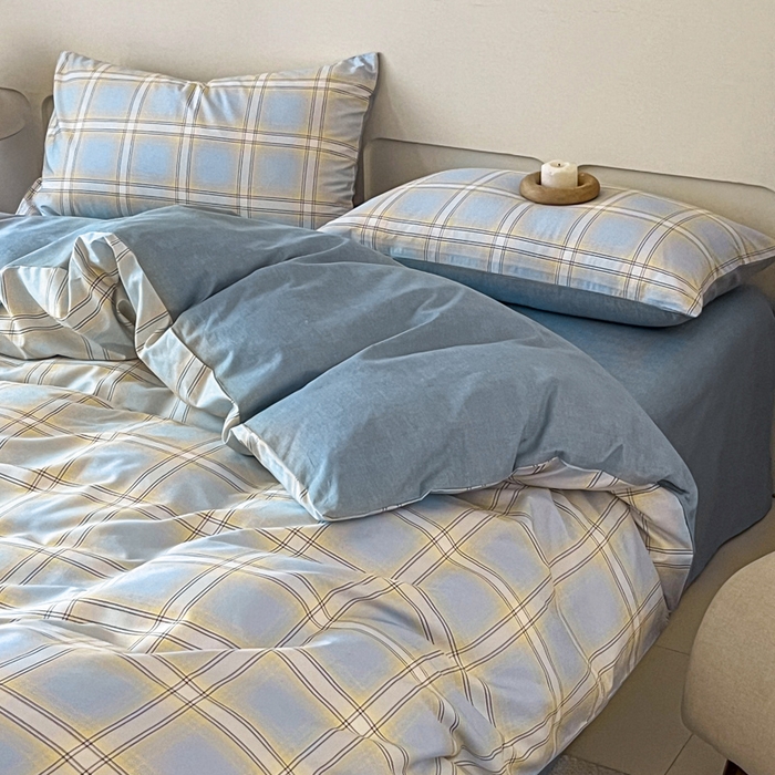 91家纺网 家纺一手货源 找家纺 涵宸家纺 2026新款全棉印花四件套-良品-场景二 莫妮兰