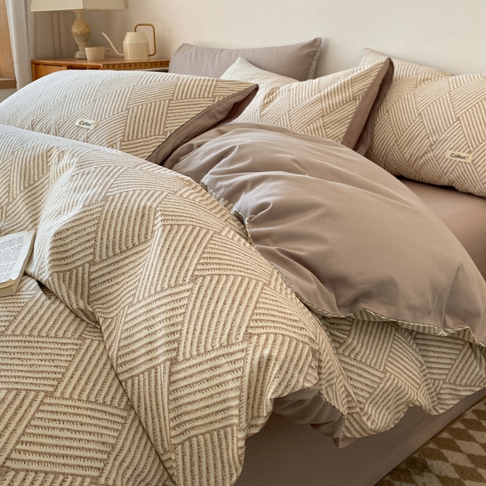 涵宸家纺 2026新款全棉印花四件套-良品-场景二 亚瑟