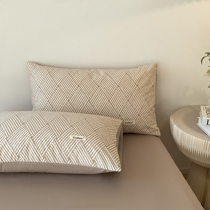 91家纺网 家纺一手货源 找家纺 涵宸家纺 2026新款全棉印花四件套-良品-场景二 亚瑟