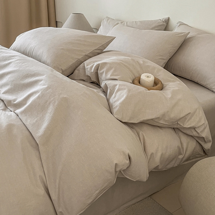 涵宸家纺 2026新款全棉印花四件套-良品-场景二 云纹-其