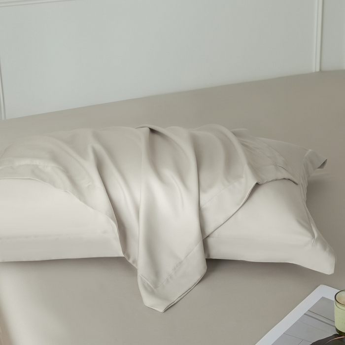 91家纺网 家纺一手货源 找家纺 涵宸家纺 2026新款纯色天丝棉单床笠-场景一 床笠-太空灰