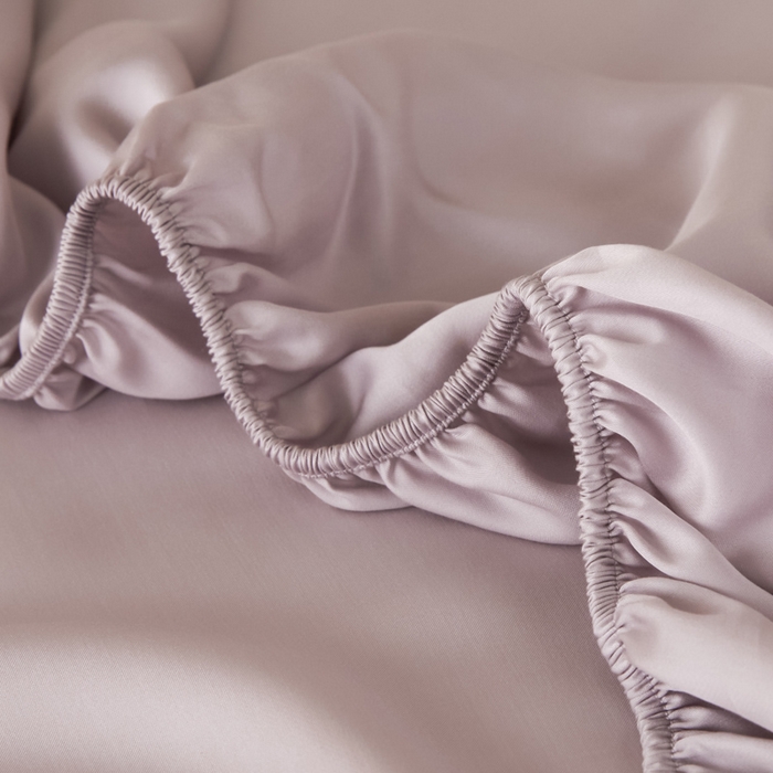 91家纺网 家纺一手货源 找家纺 涵宸家纺 2026新款纯色天丝棉单床笠-场景一 床笠-紫语