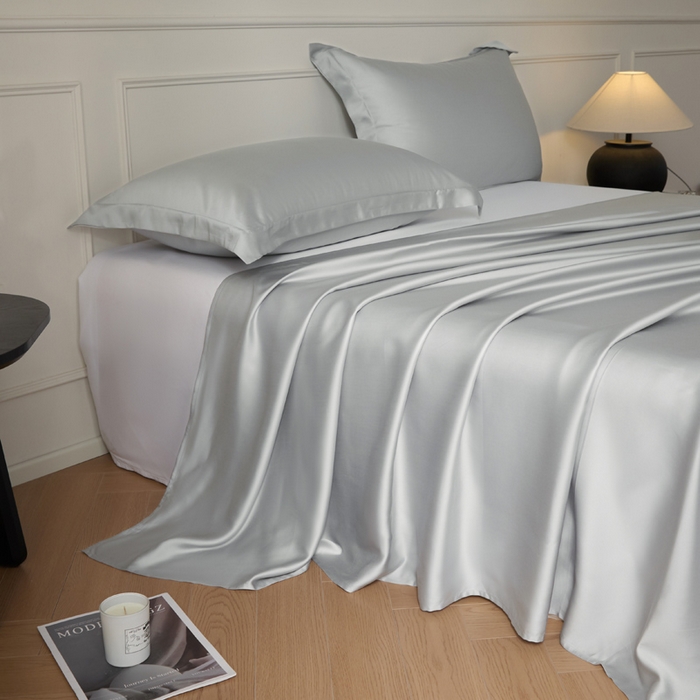 91家纺网 家纺一手货源 找家纺 （总）涵宸家纺 2026新款纯色天丝棉单床单-场景一