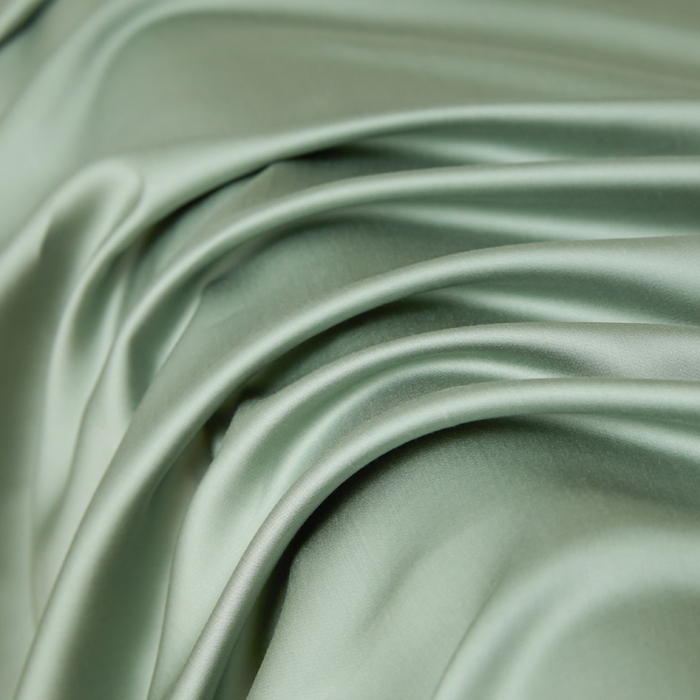 91家纺网 家纺一手货源 找家纺 涵宸家纺 2026新款纯色天丝棉单床单-场景一 床单-赛琳绿