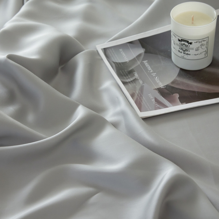 91家纺网 家纺一手货源 找家纺 涵宸家纺 2026新款纯色天丝棉单床单-场景一 床单-时尚灰