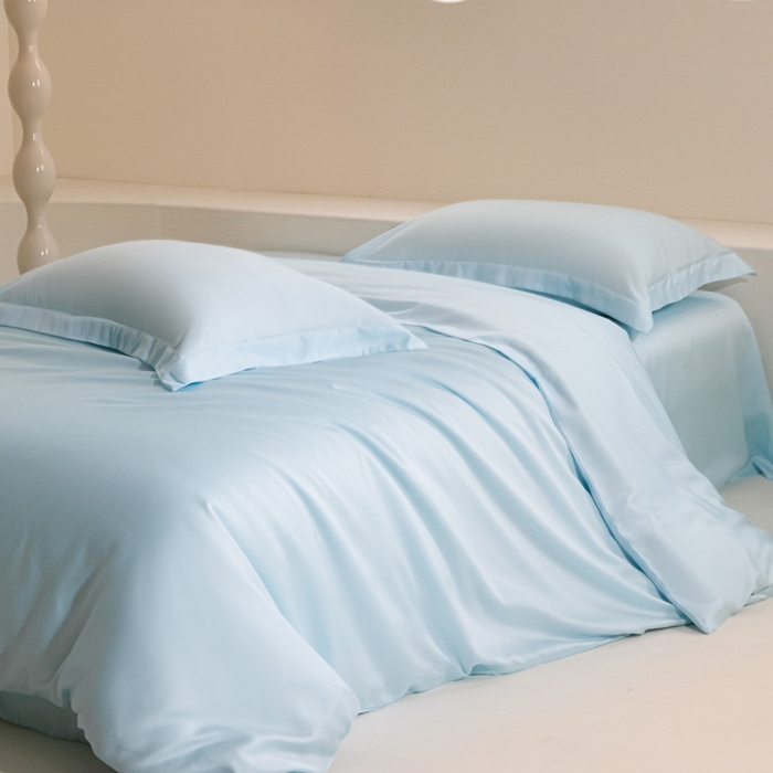 91家纺网 家纺一手货源 找家纺 （总）涵宸家纺 2026新款纯色天丝棉四件套-场景二