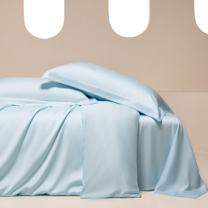 91家纺网 家纺一手货源 找家纺 （总）涵宸家纺 2026新款纯色天丝棉四件套-场景二