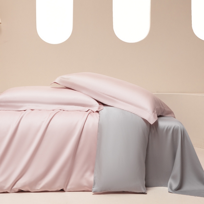 91家纺网 家纺一手货源 找家纺 （总）涵宸家纺 2026新款纯色天丝棉四件套-场景二