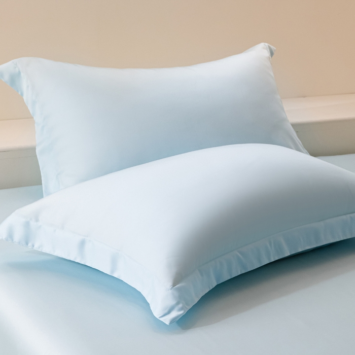 91家纺网 家纺一手货源 找家纺 涵宸家纺 2026新款纯色天丝棉四件套-场景二 海天兰