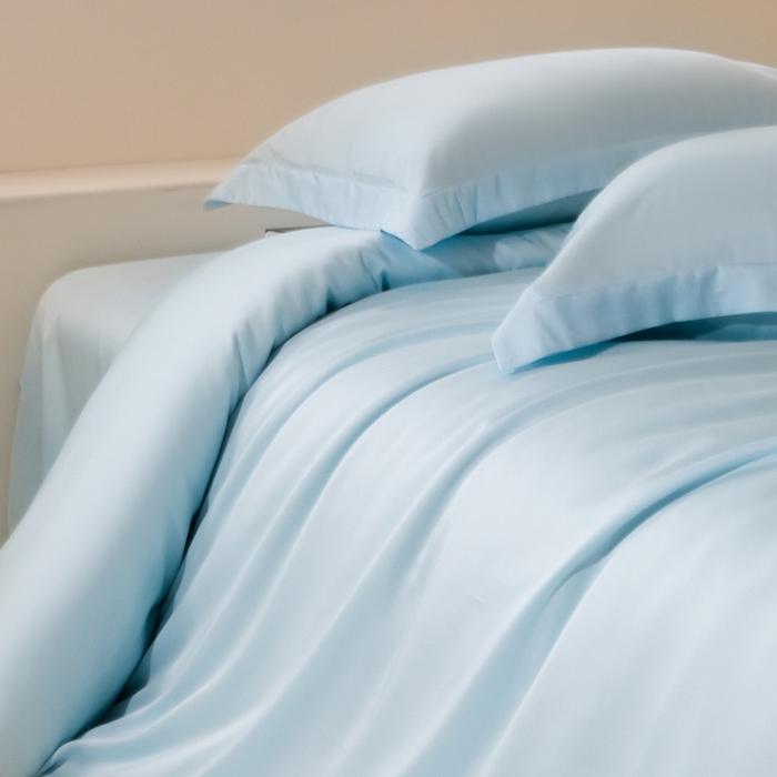 91家纺网 家纺一手货源 找家纺 （总）涵宸家纺 2026新款纯色天丝棉单被套-场景二